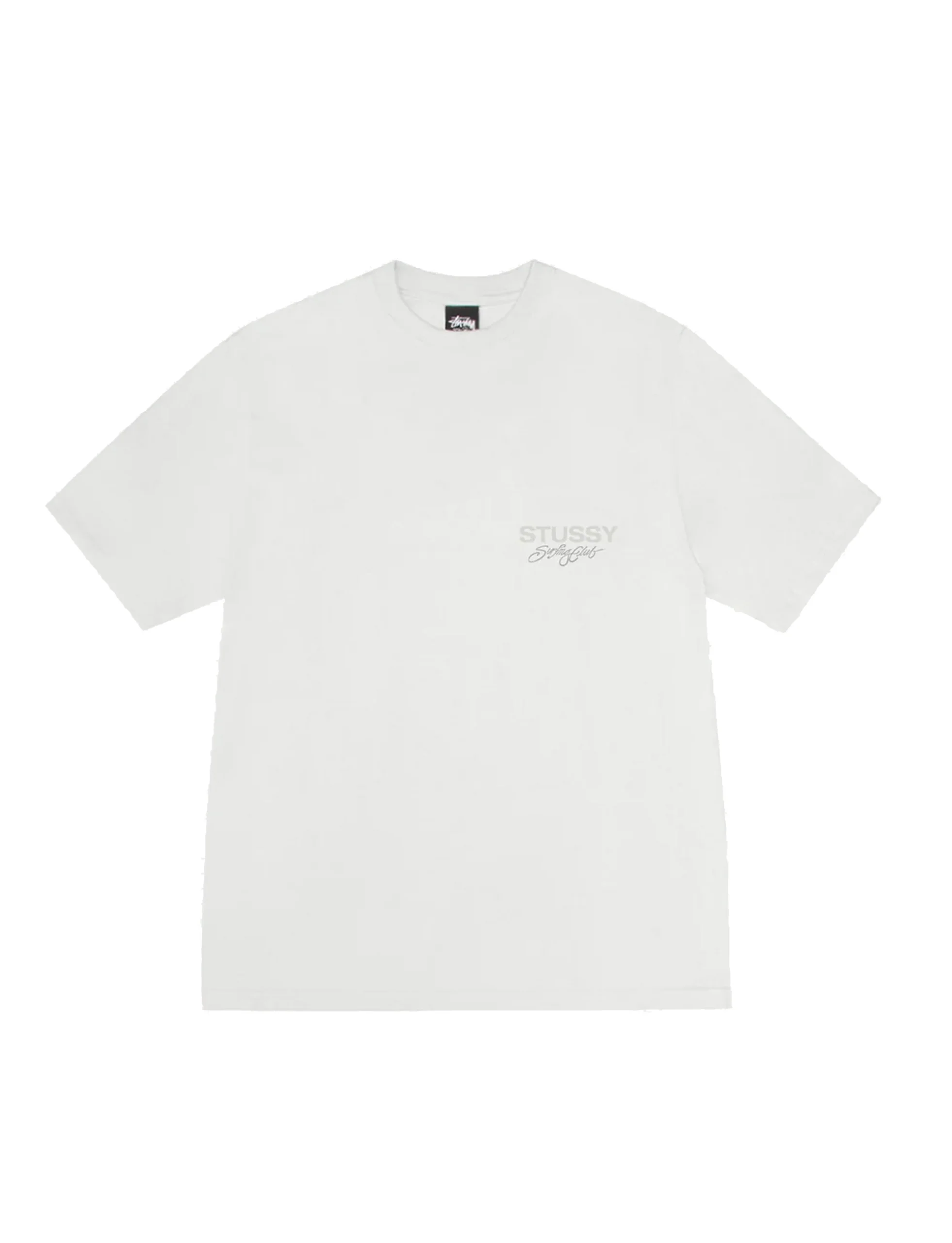 STÜSSY Surf Club Pig. Dyed Tee NATURAL - Image 2