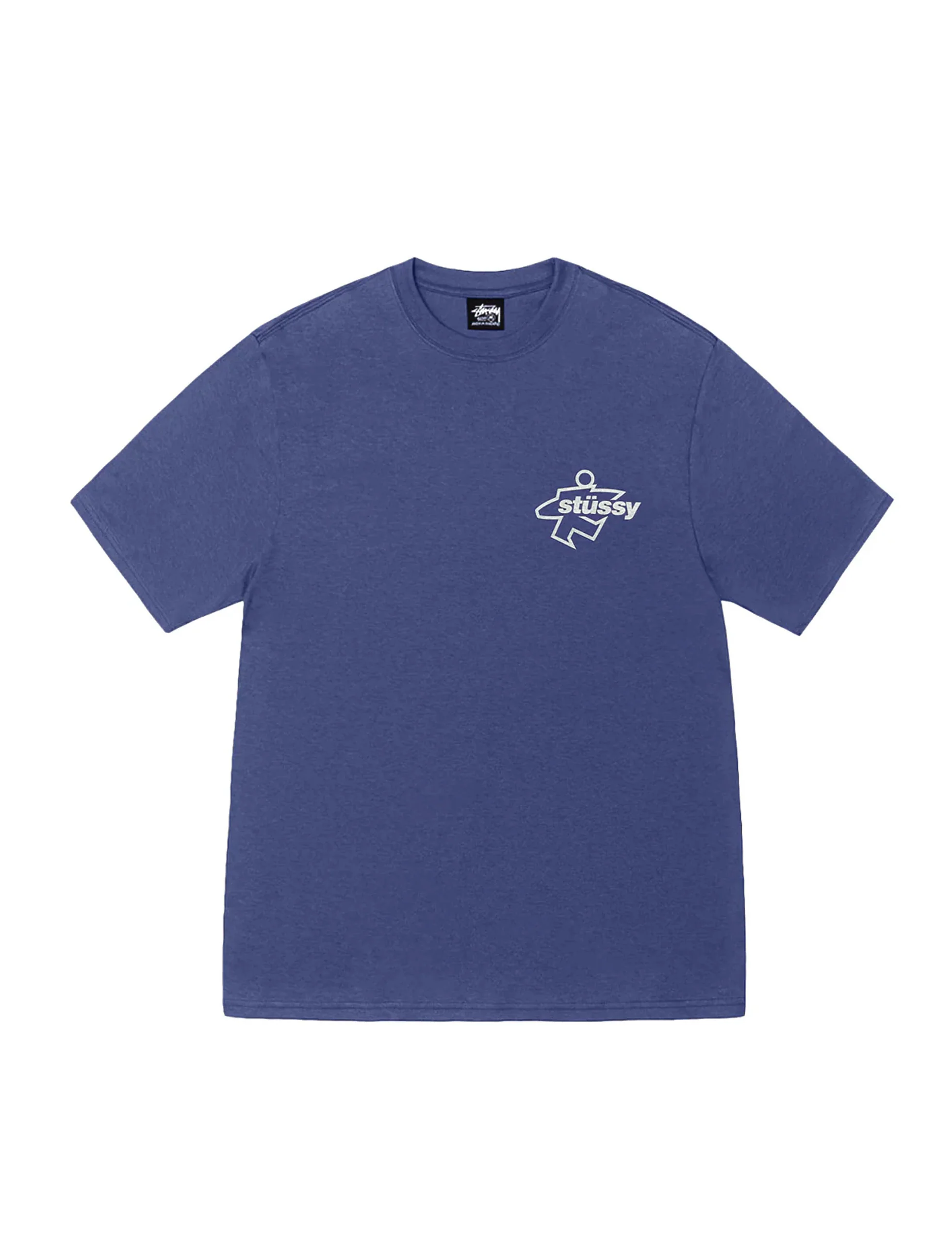 STÜSSY Surf Size Pig. Dyed Tee INDIGO - Image 2