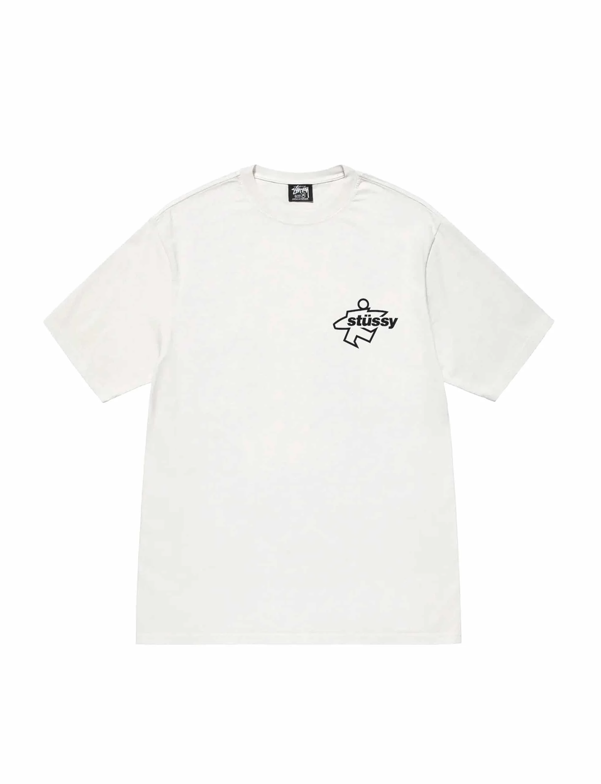 STÜSSY Surf Size Pig. Dyed Tee NATURAL - Image 2