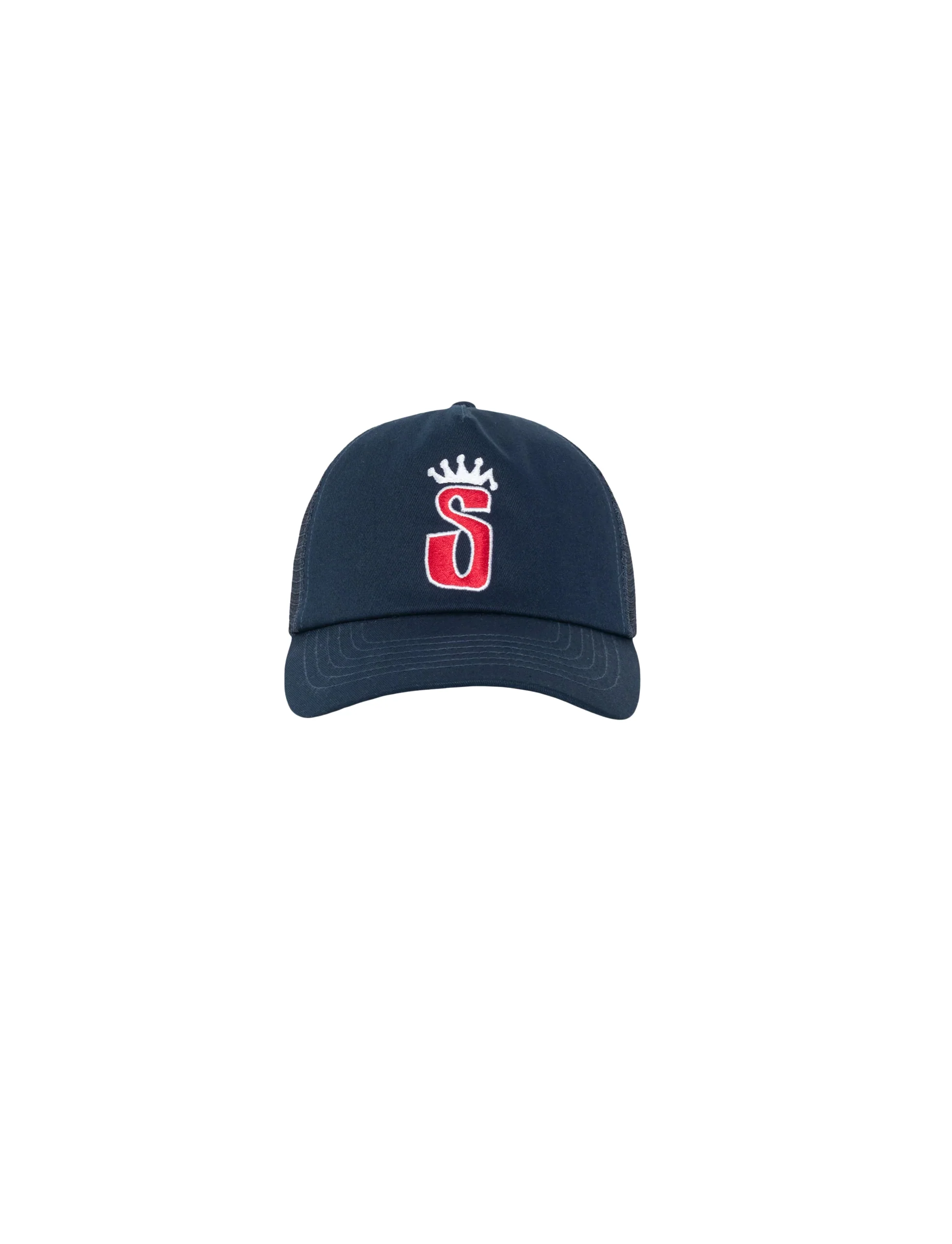 STÜSSY Trucker S Crown Cap navy