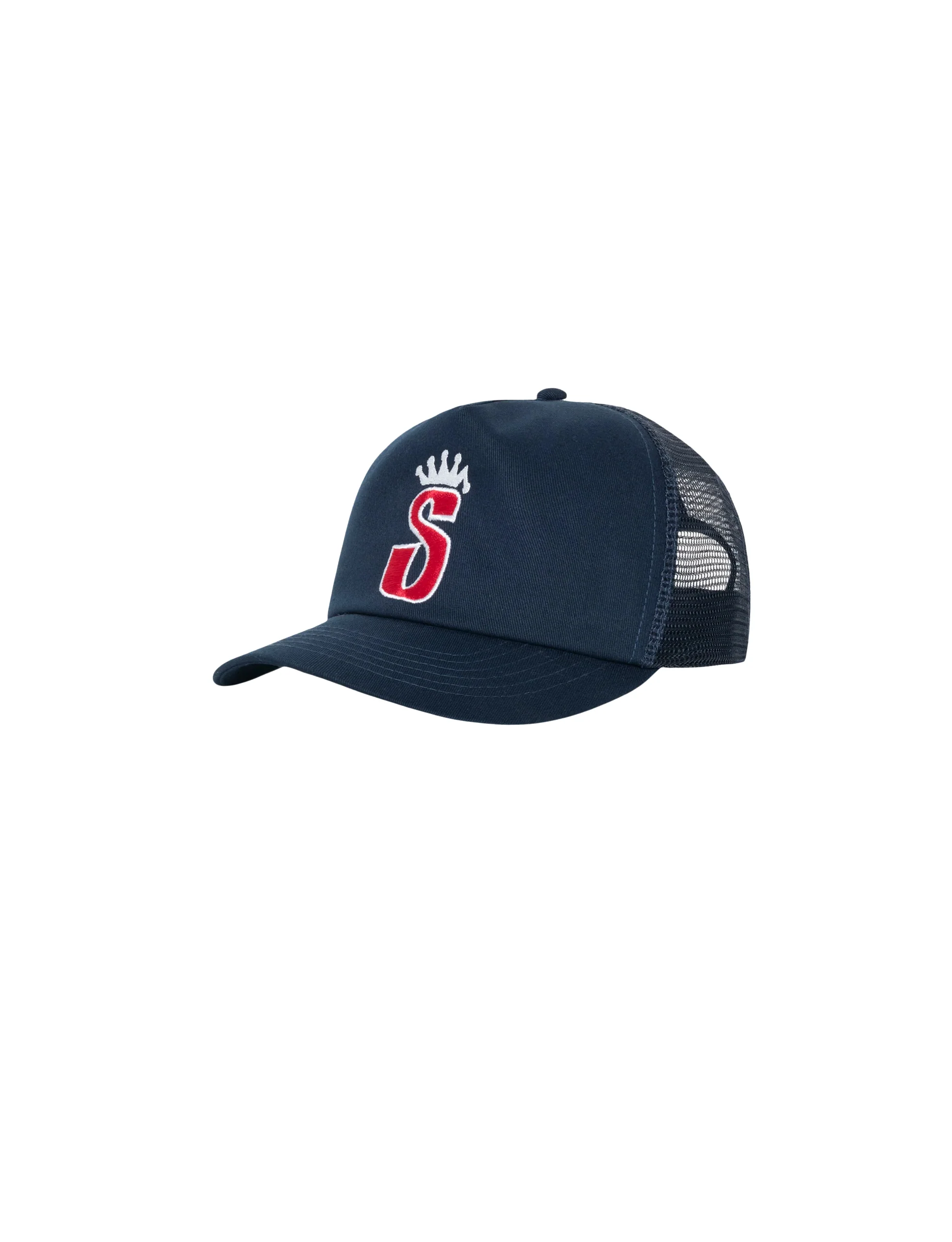 STÜSSY Trucker S Crown Cap navy - Image 3