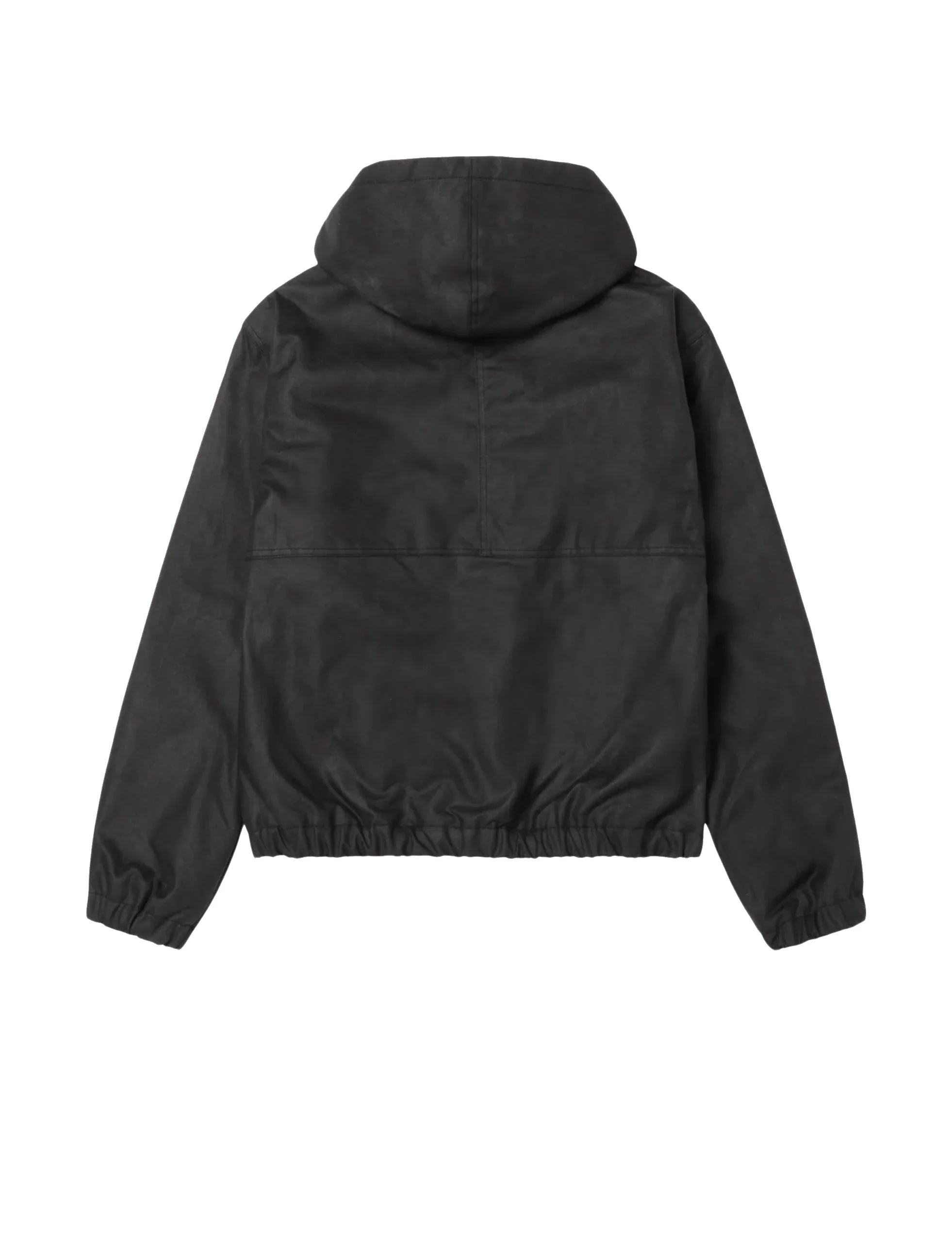STÜSSY WAXED COTTON WORK JACKET BLACK - Image 2