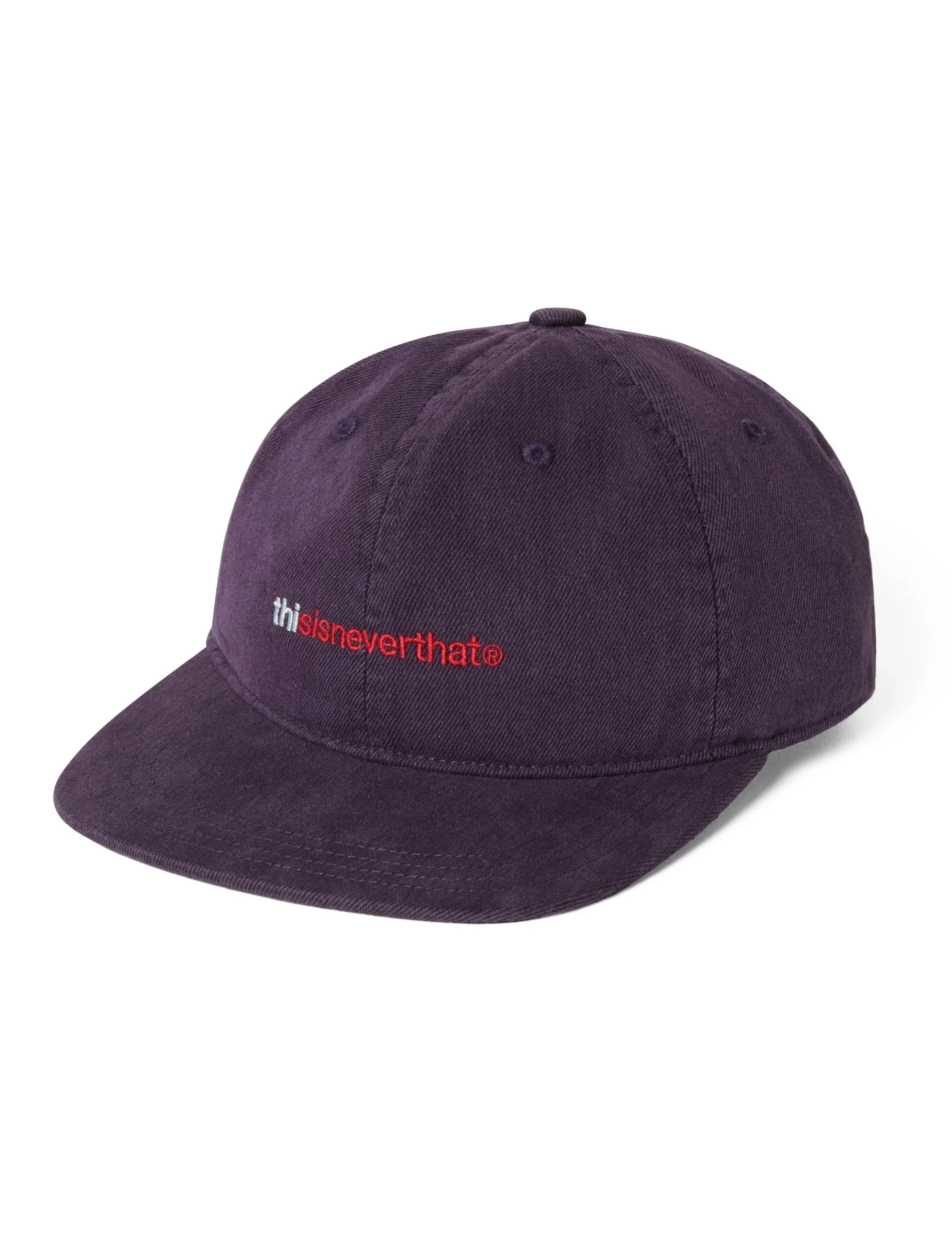 THISISNEVERTHAT 2Tone T-Logo Cap Deep Purple - Image 2