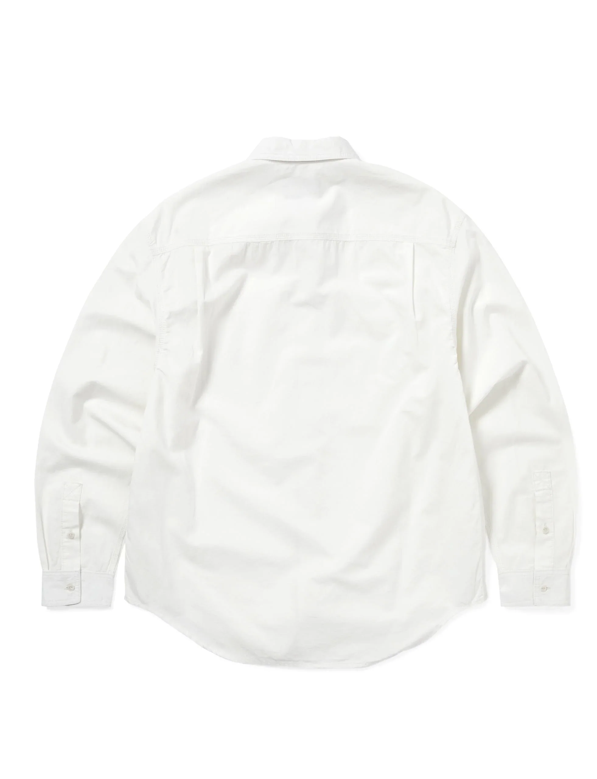 THISISNEVERTHAT Chambray Shirt White - Image 3