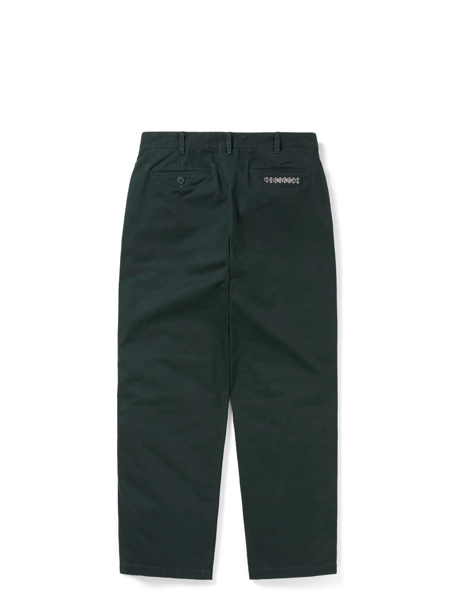 THISISNEVERTHAT Chino Pant Dark Green - Image 4