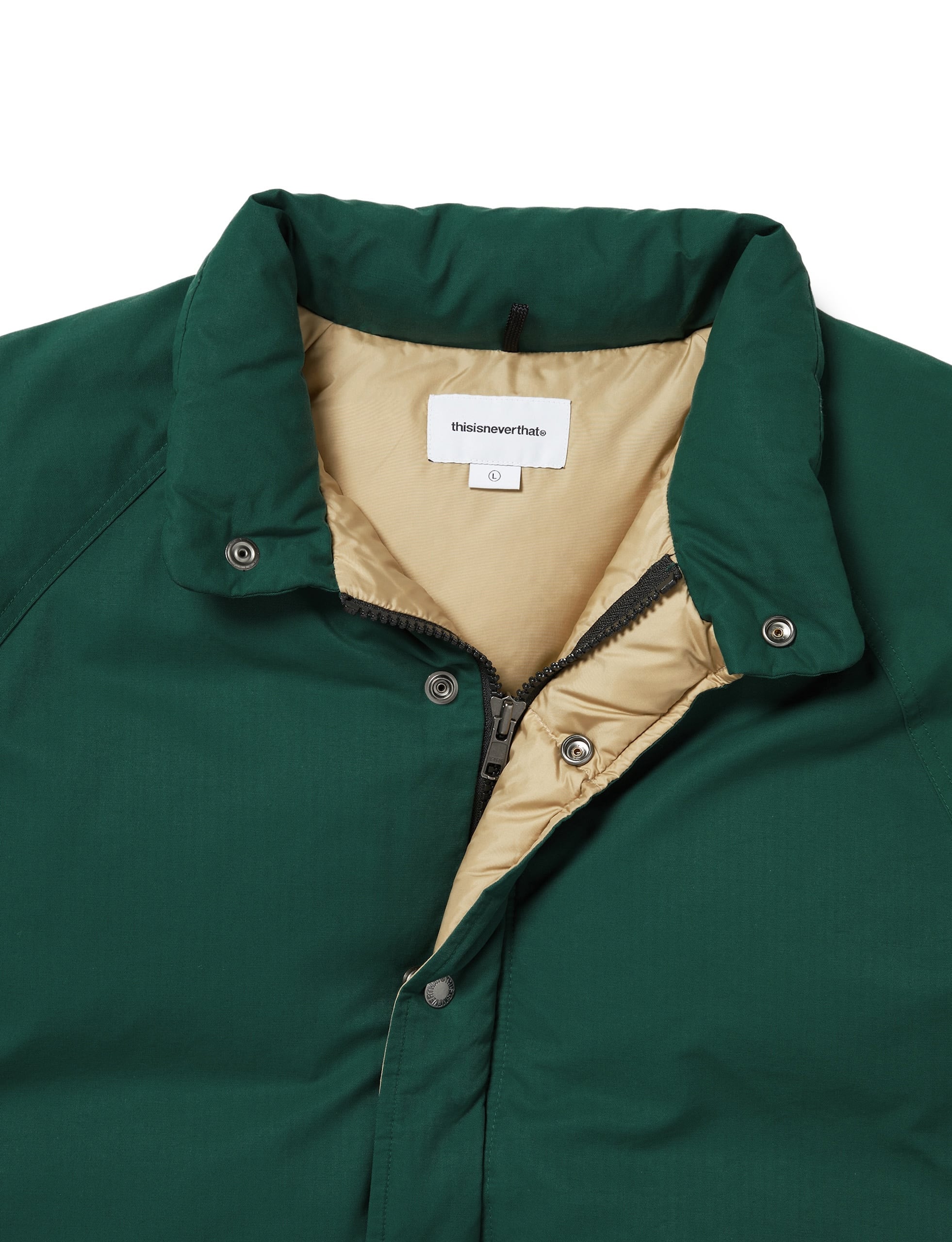 thisisneverthat Classic Down Parka Green - Image 6
