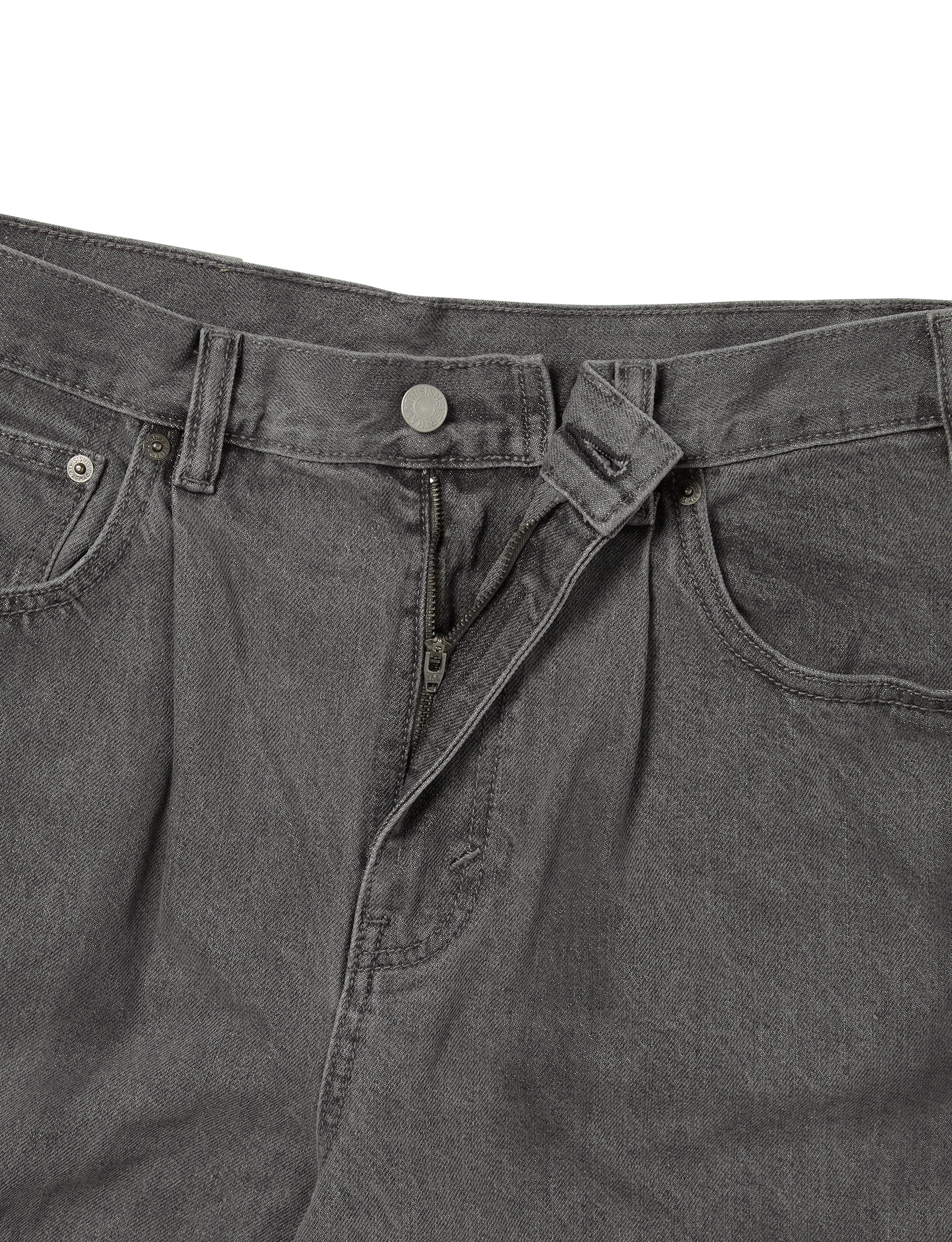 THISISNEVERTHAT Loose Jeans Dusty Grey - Image 3