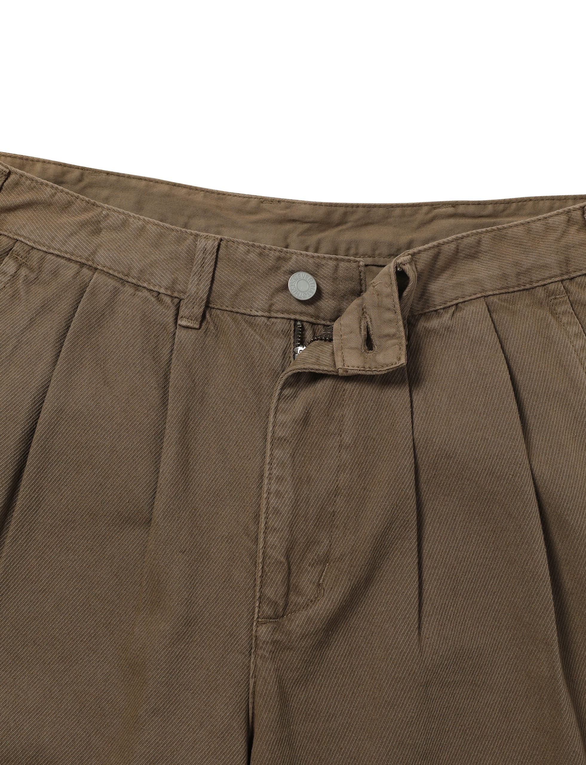 THISISNEVERTHAT Overdyed Half Short BROWN - Image 3