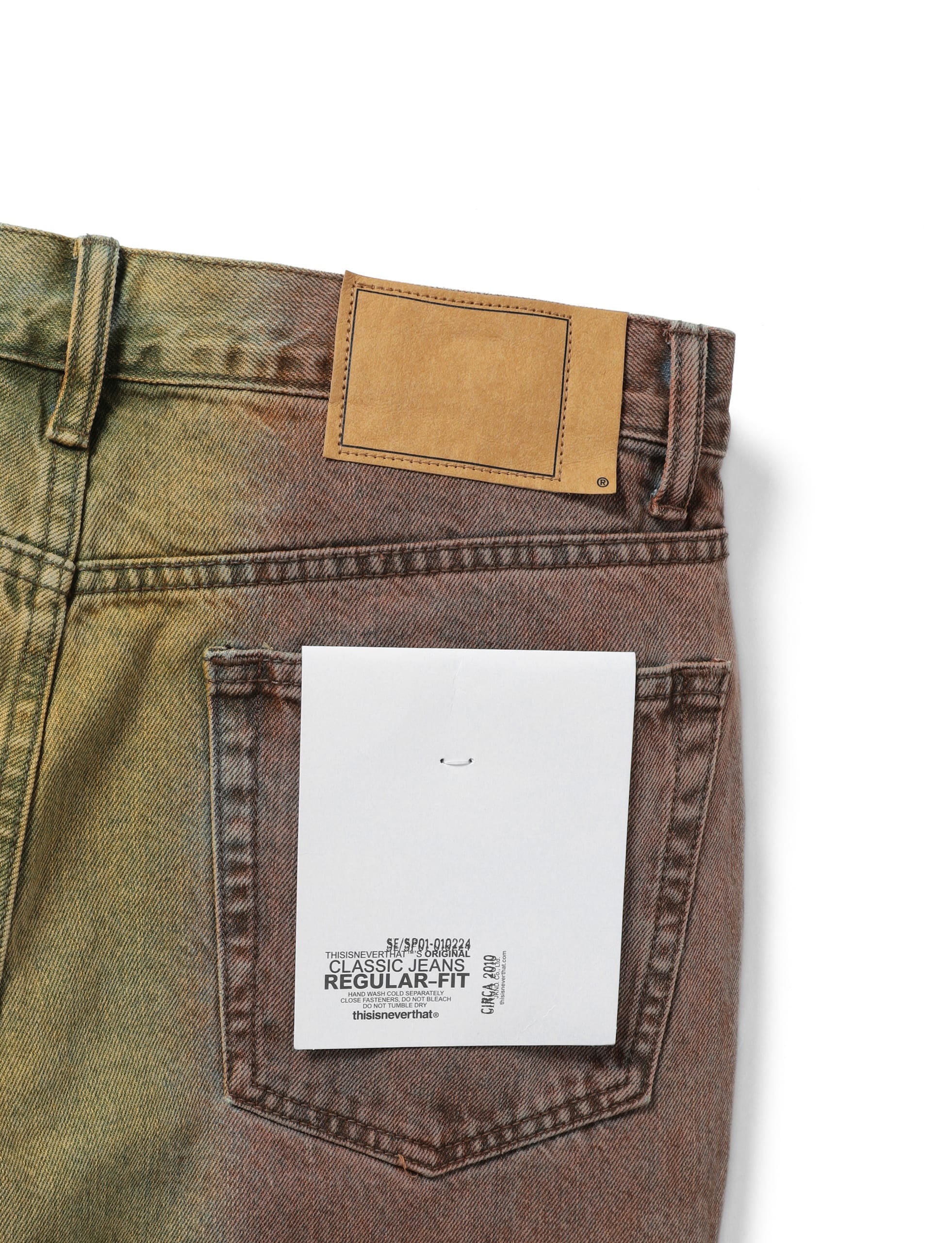THISISNEVERTHAT Regular Jeans Multi - Image 3