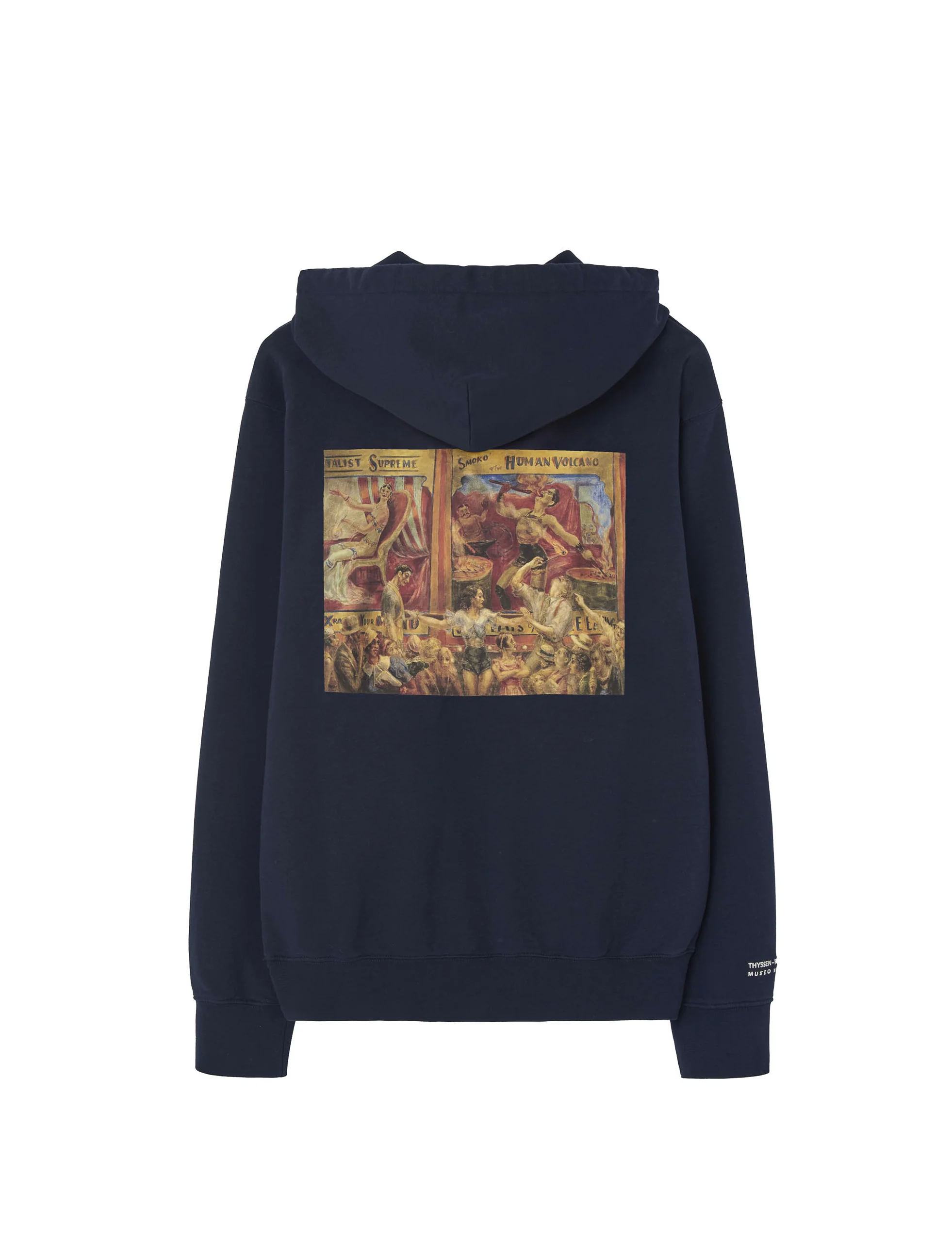 THYSSEN BORNEMISZA HOODIE SMOKO NAVY - Image 2