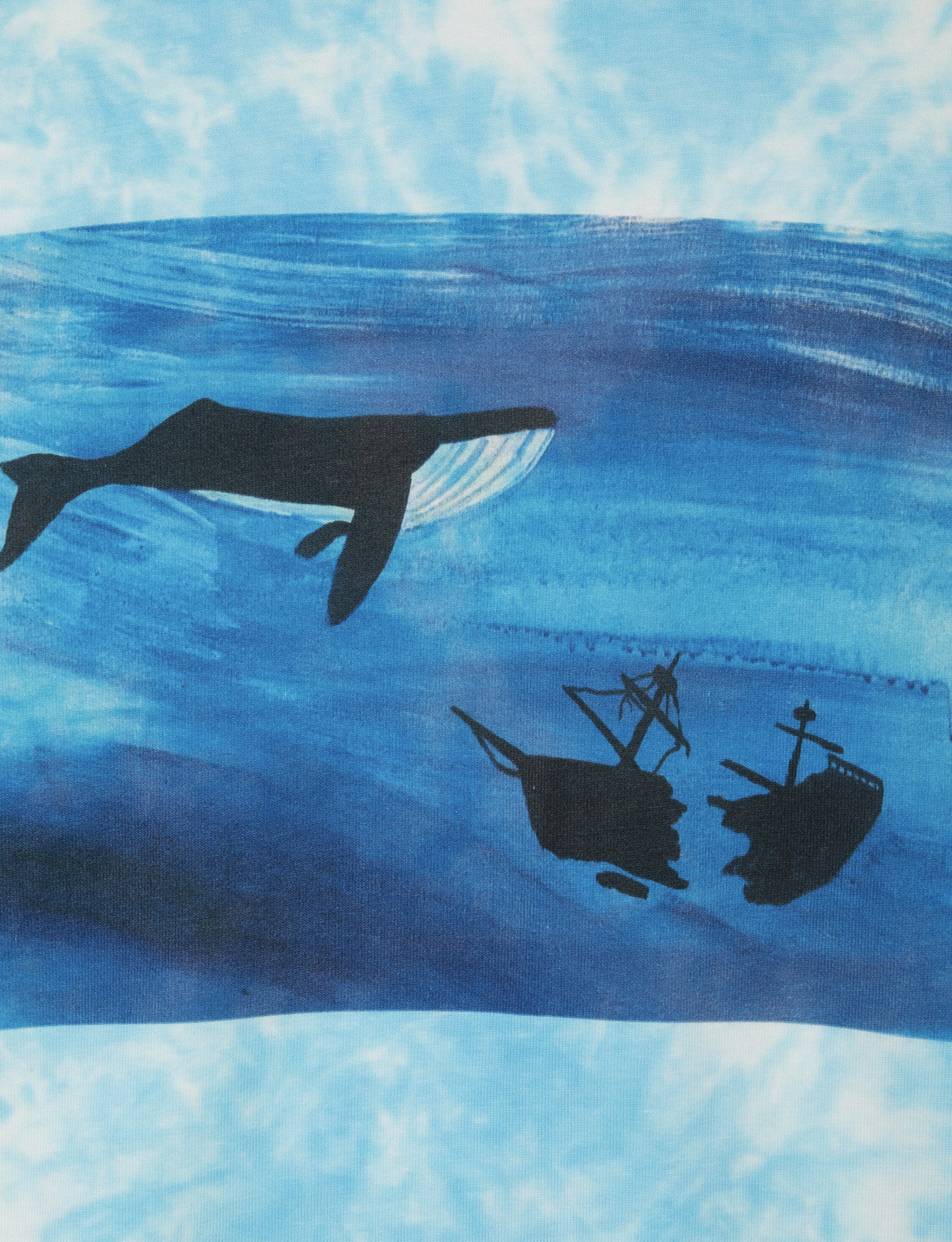 TURTLE ISLAND MEDITATION WHALE TIE DYE LS TEE - Image 4