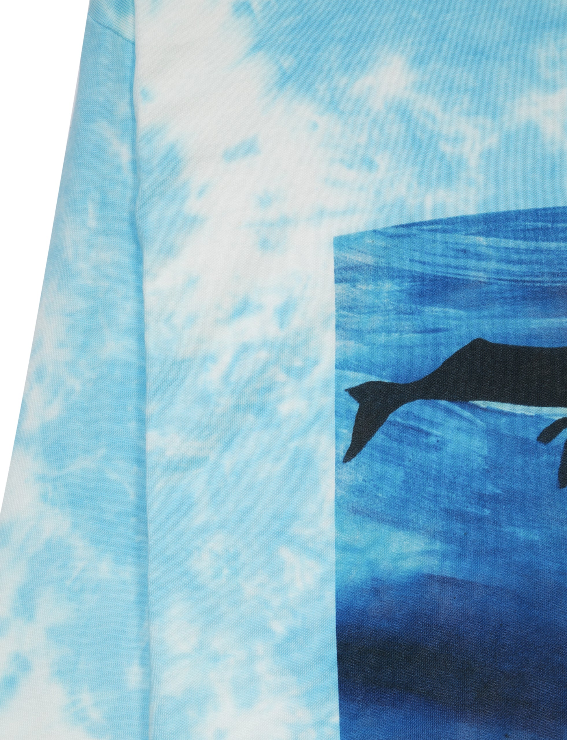 TURTLE ISLAND MEDITATION WHALE TIE DYE LS TEE - Image 5