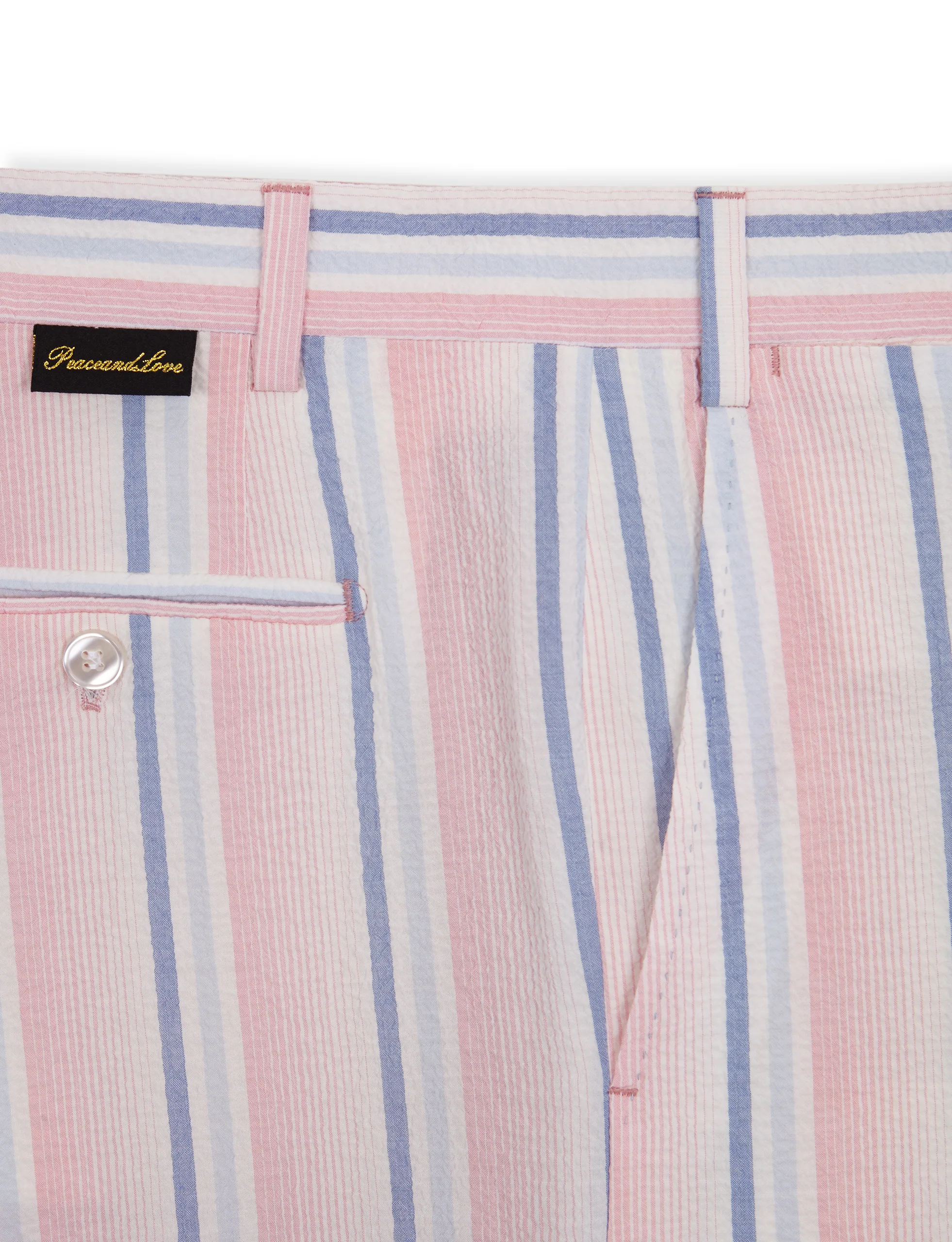 UNFEIGNED X MINISHOPMADRID SHORT SEERSUCKER PINK - Image 3