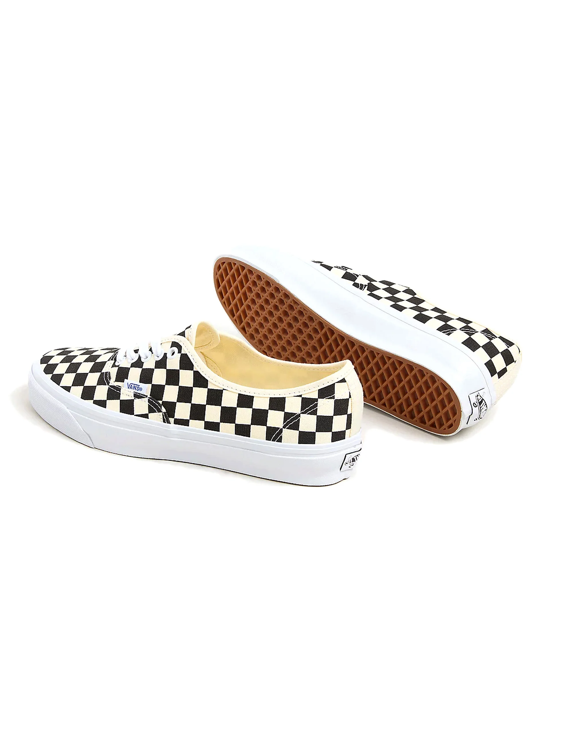 VANS OTW CHECKERBOARD BLACK/OFF AUTHENTIC REISSUE 44 SNEAKERS - Image 3