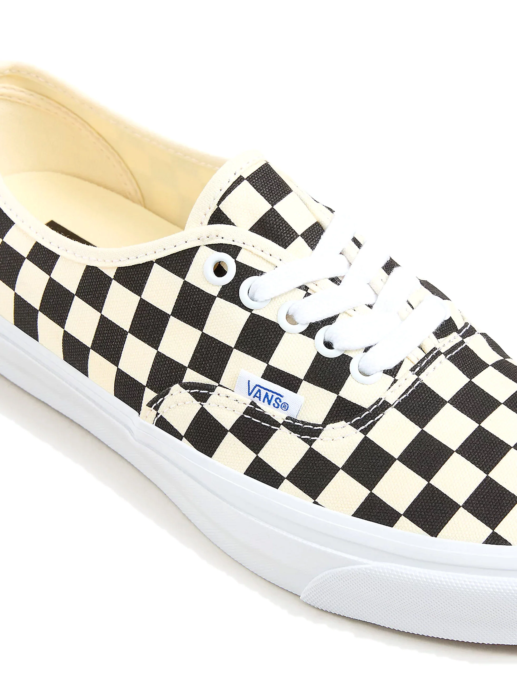 VANS OTW CHECKERBOARD BLACK/OFF AUTHENTIC REISSUE 44 SNEAKERS - Image 4