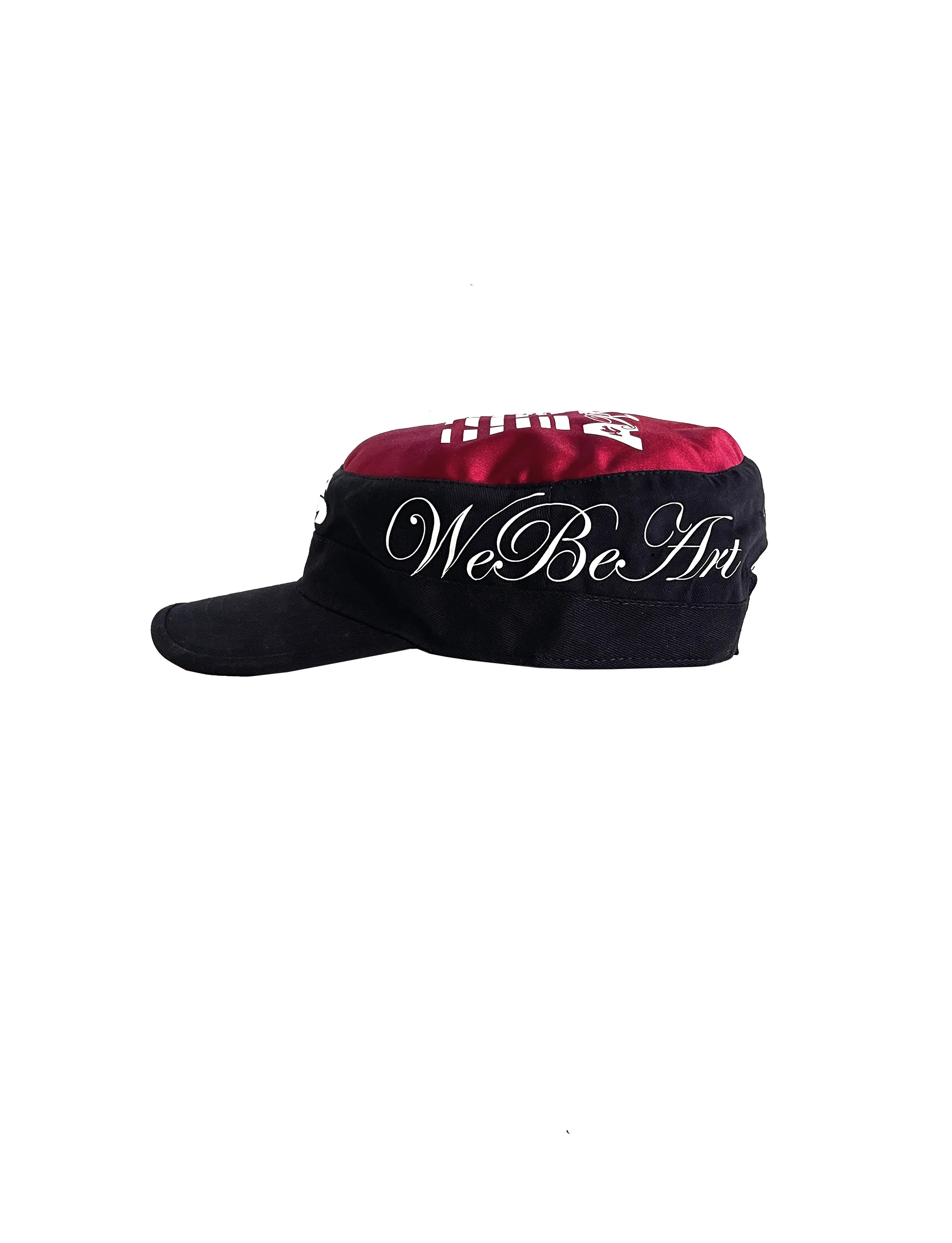 We made Art cap burgundy / navy - Image 4