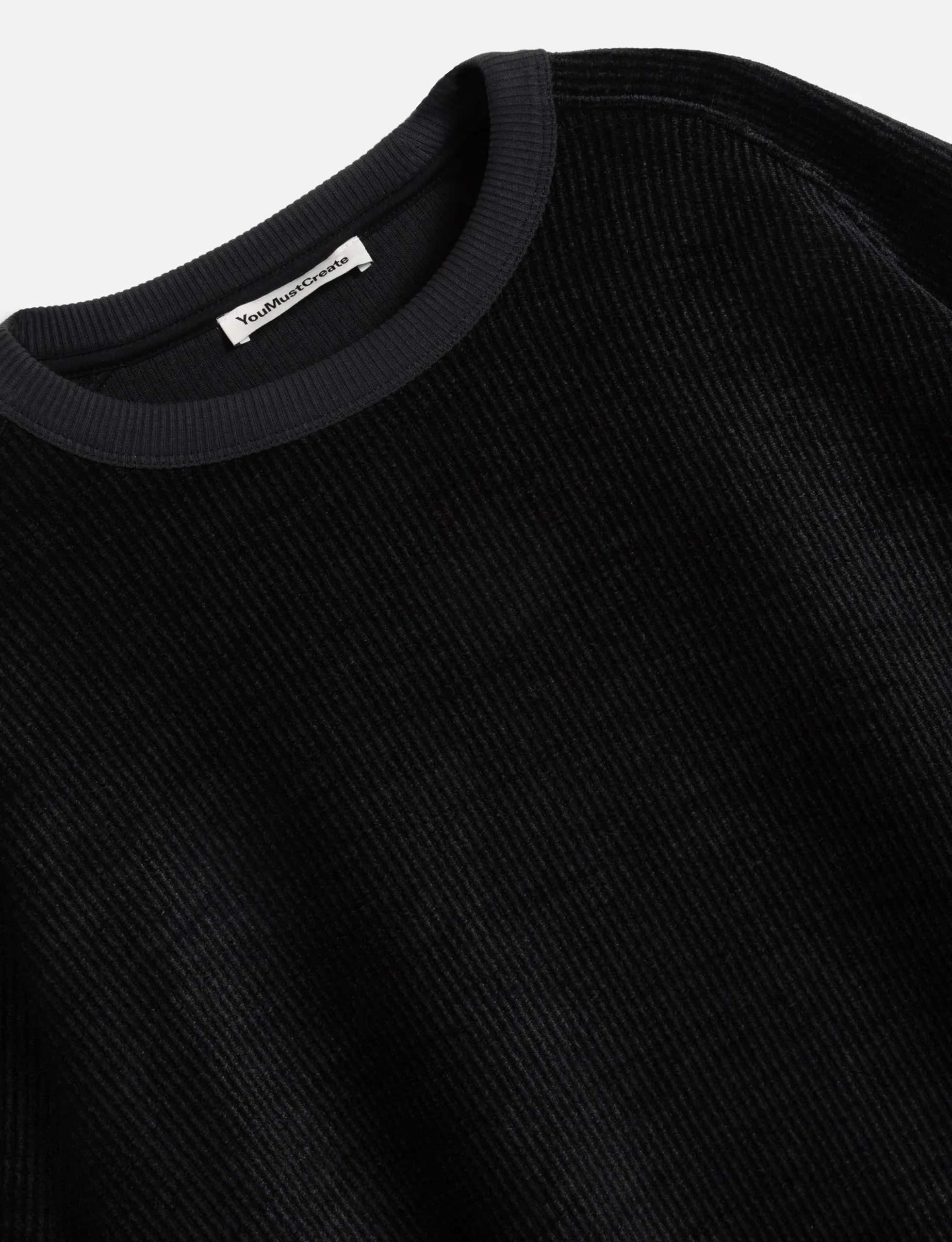YouMustCreate Almost Grown Sweatshirt Black - Image 3